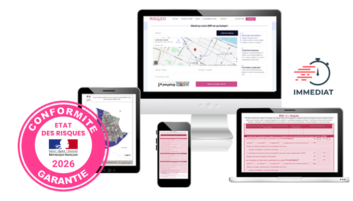 RISQÉO - Plateforme ERP sur ordinateur, tablette et mobile