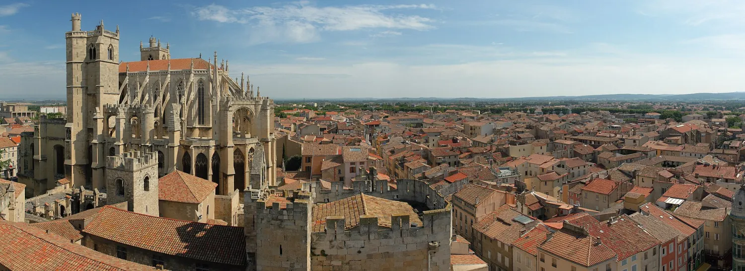 Vue de Narbonne (Aude) - état des risques et pollutions (ERP)