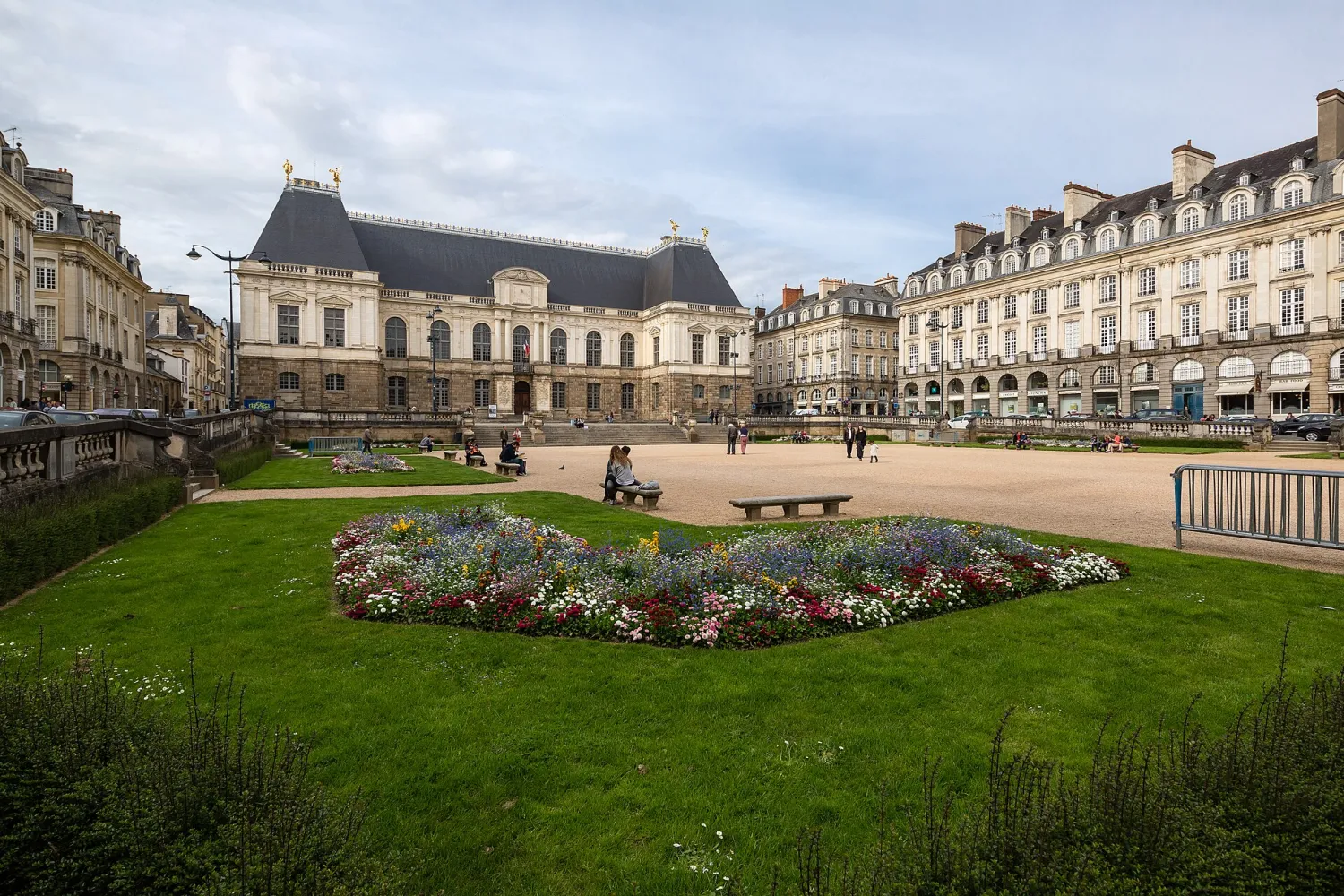Vue de Rennes - région Bretagne, état des risques (ERP)
