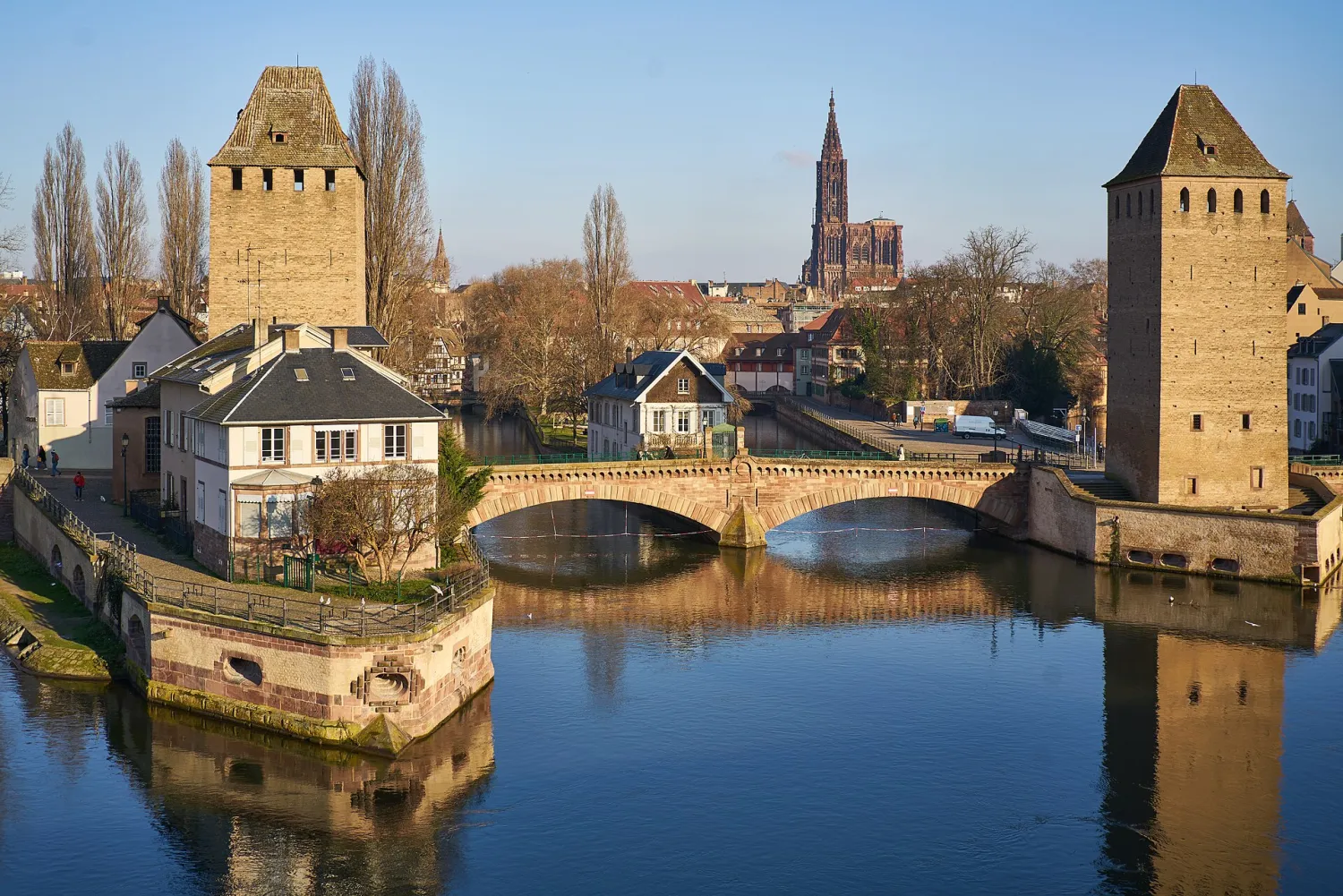Vue de Strasbourg - région Grand Est, état des risques (ERP)